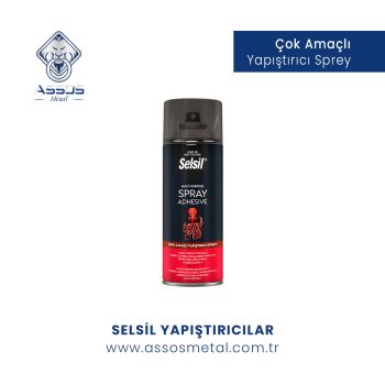 Selsil Çok Amaçlı Yapıştırıcı Sprey