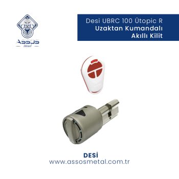 Desi UBRC 100 Utopic R Uzaktan Kumandalı Akıllı Kilit