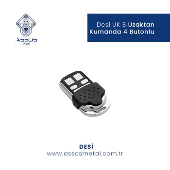 Desi UK S Uzaktan Kumanda 4 Butonlu